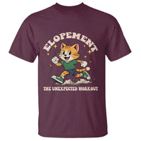 Elopement The Unexpected Workout T Shirt Autism Neurodiversity Cat