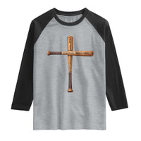 Christian Baseball Raglan Shirt I Can Do All Things Through Christ Who Strengthens Me