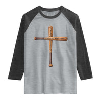 Christian Baseball Raglan Shirt I Can Do All Things Through Christ Who Strengthens Me