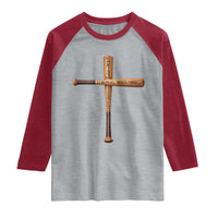 Christian Baseball Raglan Shirt I Can Do All Things Through Christ Who Strengthens Me