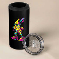 Funny Banana Baseball Drip Ice Cream Splatter 4 in 1 Can Cooler Tumbler