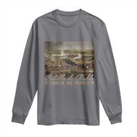 History Of Cinco De Mayo Batalla De Puebla Mexico Long Sleeve Shirt