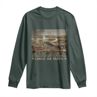 History Of Cinco De Mayo Batalla De Puebla Mexico Long Sleeve Shirt