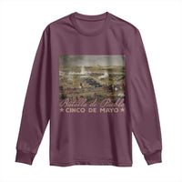 History Of Cinco De Mayo Batalla De Puebla Mexico Long Sleeve Shirt