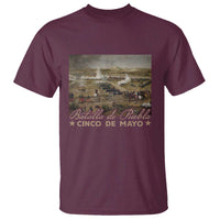 History Of Cinco De Mayo Batalla De Puebla Mexico T Shirt