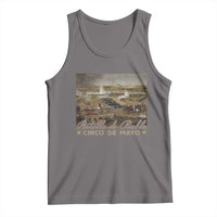 History Of Cinco De Mayo Batalla De Puebla Mexico Tank Top