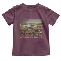 History Of Cinco De Mayo Batalla De Puebla Mexico Toddler T Shirt