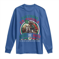 Victoria En Puebla Cinco De Mayo Long Sleeve Shirt Battle of Puebla History Of Mexico