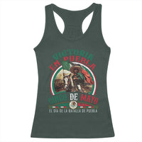 Victoria En Puebla Cinco De Mayo Racerback Tank Top Battle of Puebla History Of Mexico