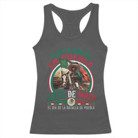 Victoria En Puebla Cinco De Mayo Racerback Tank Top Battle of Puebla History Of Mexico