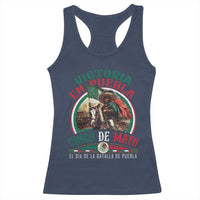 Victoria En Puebla Cinco De Mayo Racerback Tank Top Battle of Puebla History Of Mexico