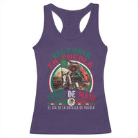 Victoria En Puebla Cinco De Mayo Racerback Tank Top Battle of Puebla History Of Mexico