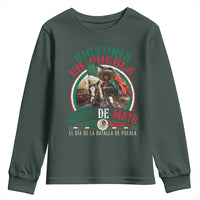 Victoria En Puebla Cinco De Mayo Youth Sweatshirt Battle of Puebla History Of Mexico