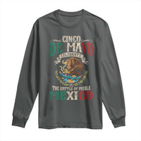 Cinco De Mayo Celebrate The Battle Of Puebla Mexico Long Sleeve Shirt Vintage Mexican Flag