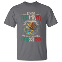Cinco De Mayo Celebrate The Battle Of Puebla Mexico T Shirt Vintage Mexican Flag