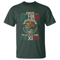 Cinco De Mayo Celebrate The Battle Of Puebla Mexico T Shirt Vintage Mexican Flag
