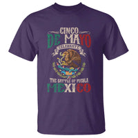 Cinco De Mayo Celebrate The Battle Of Puebla Mexico T Shirt Vintage Mexican Flag