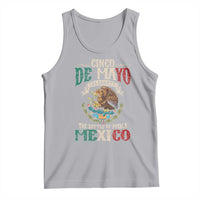 Cinco De Mayo Celebrate The Battle Of Puebla Mexico Tank Top Vintage Mexican Flag