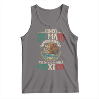 Cinco De Mayo Celebrate The Battle Of Puebla Mexico Tank Top Vintage Mexican Flag
