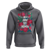 Spanish Latina Mom Hoodie La Mejor Mama Del Mundo Mother's Day Flowers