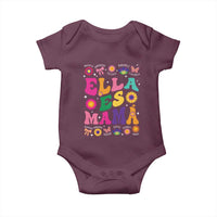 Funny Spanish Mom Baby Onesie Ella Es Mama Latina Mother's Day