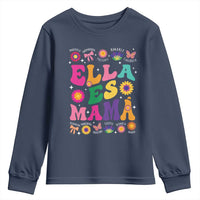 Funny Spanish Mom Youth Sweatshirt Ella Es Mama Latina Mother's Day
