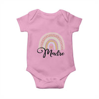 Funny Spanish Latina Mom Madre Baby Onesie Cute Rainbow