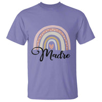 Funny Spanish Latina Mom Madre T Shirt Cute Rainbow
