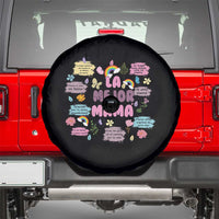 Funny La Mejor Mama Spare Tire Cover Spanish Latina Mother's Day