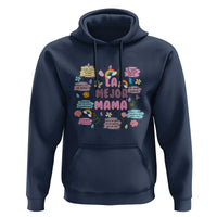 Funny La Mejor Mama Hoodie Spanish Latina Mother's Day
