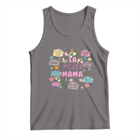Funny La Mejor Mama Tank Top Spanish Latina Mother's Day