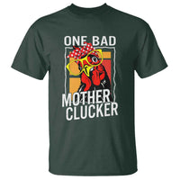 Funny One Bad Mother Clucker T Shirt Chicken Hen Mother's Day