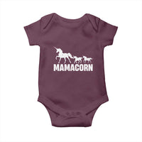 Funny Mama Unicorn Baby Onesie Mamacorn Mother's Day