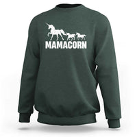 Funny Mama Unicorn Sweatshirt Mamacorn Mother's Day