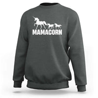 Funny Mama Unicorn Sweatshirt Mamacorn Mother's Day