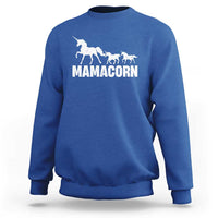 Funny Mama Unicorn Sweatshirt Mamacorn Mother's Day