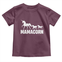 Funny Mama Unicorn Toddler T Shirt Mamacorn Mother's Day