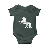 Funny Mama Unicorn Baby Onesie Mamacorn Mommy Mother's Day
