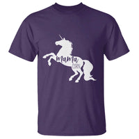 Funny Mama Unicorn T Shirt Mamacorn Mommy Mother's Day