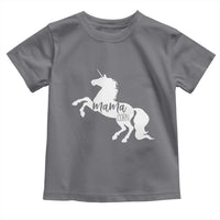 Funny Mama Unicorn Toddler T Shirt Mamacorn Mommy Mother's Day
