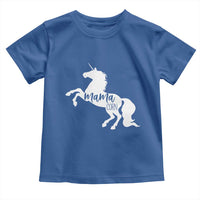Funny Mama Unicorn Toddler T Shirt Mamacorn Mommy Mother's Day