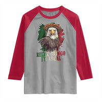 Funny Relax Gringo I'm Legal Raglan Shirt Cinco De Mayo Mexican Immigrant Eagle