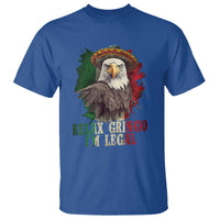 Funny Relax Gringo I'm Legal T Shirt Cinco De Mayo Mexican Immigrant Eagle
