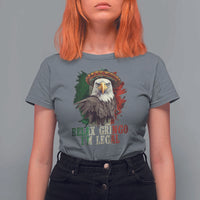 Funny Relax Gringo I'm Legal T Shirt For Women Cinco De Mayo Mexican Immigrant Eagle