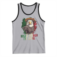 Funny Relax Gringo I'm Legal Tank Top Cinco De Mayo Mexican Immigrant Eagle