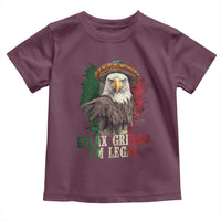 Funny Relax Gringo I'm Legal Toddler T Shirt Cinco De Mayo Mexican Immigrant Eagle