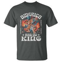 Funny America Has No King 8647 T Shirt Vintage Boho Orange Tiger