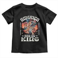 Funny America Has No King 8647 Toddler T Shirt Vintage Boho Orange Tiger