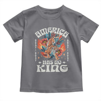 Funny America Has No King 8647 Toddler T Shirt Vintage Boho Orange Tiger