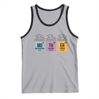 Funny Chemist Mom Tank Top Mother Flowers Periodic Table